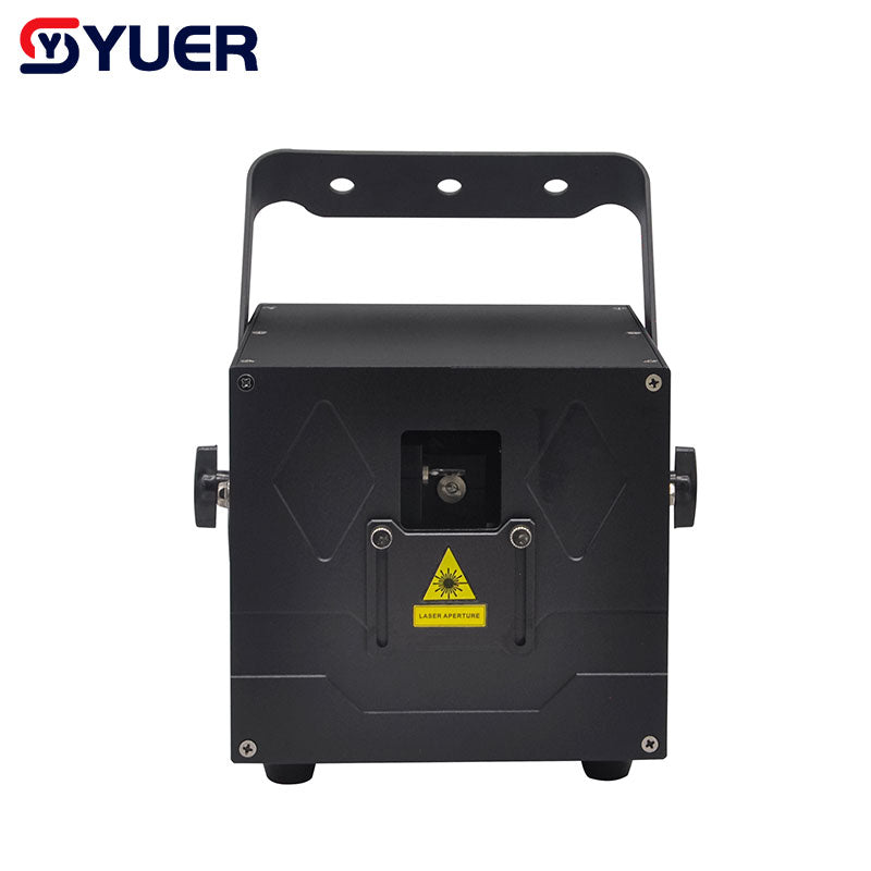 Scanner Light Animation YUER™️ 6W RGB Laser Light Animation Beam Scanner Stage Laser Projector ...